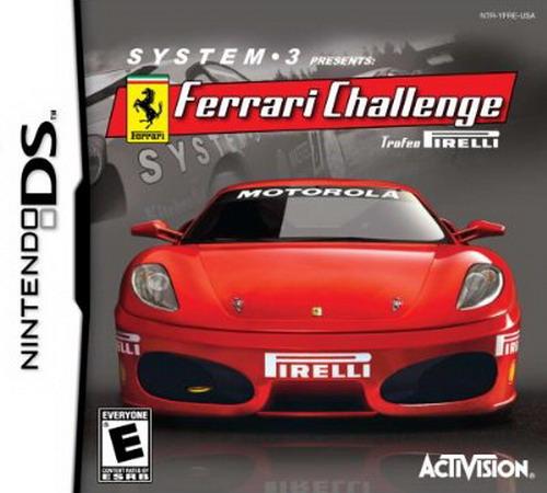 Ferrari Challenge box art for Nintendo DS